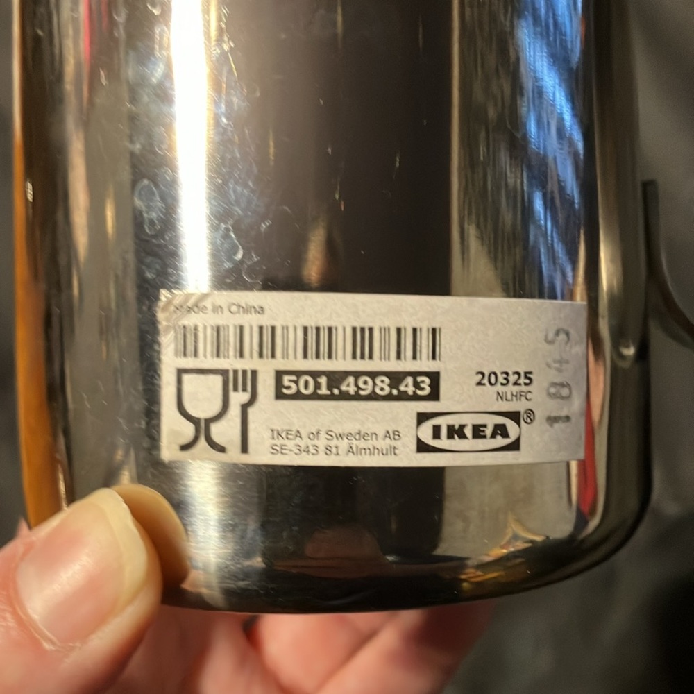Metal Milk Pitcher - Picture 2 of 3